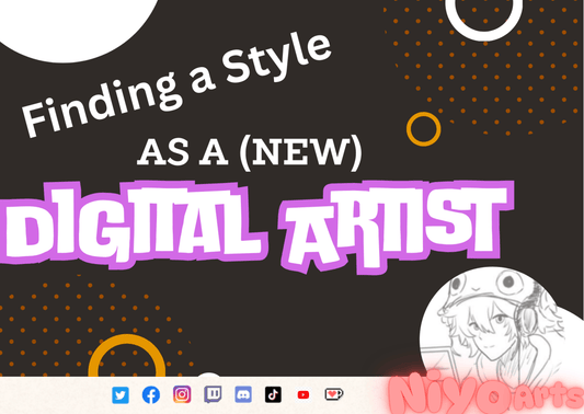 Finding a Style as a (new) Digital Artist - Niyo's Art Shop