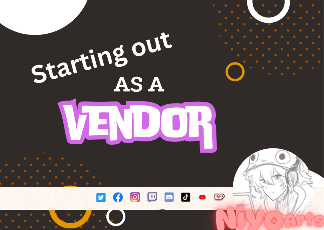 Starting our as an art vendor - Niyo's Art Shop
