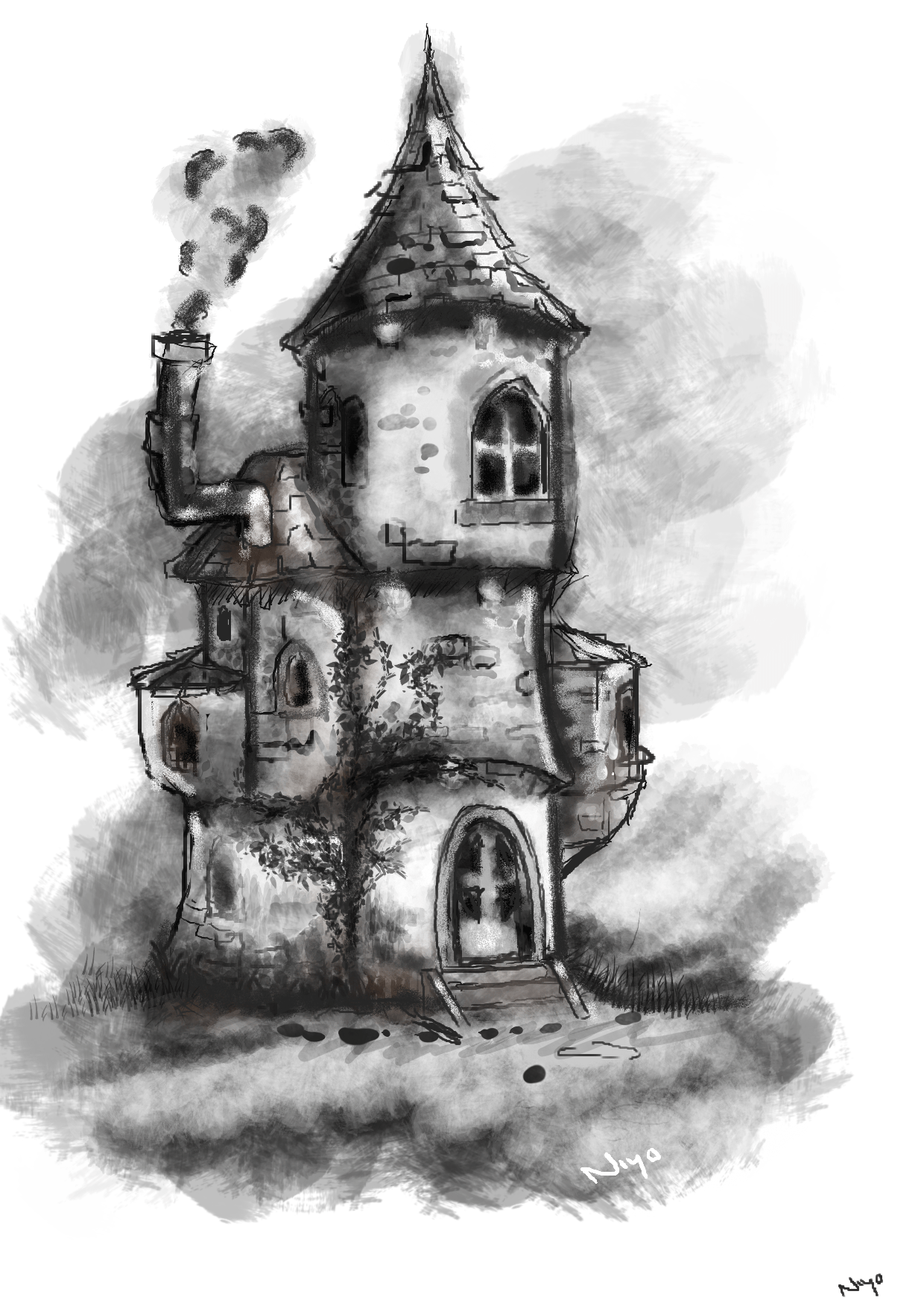 A5 Art Prints (Inktober) - Niyo's Art Shop