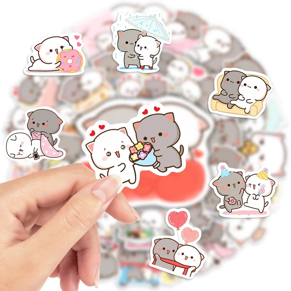 Bubu Cat - Assorted Stickers - Niyo's Art Shop