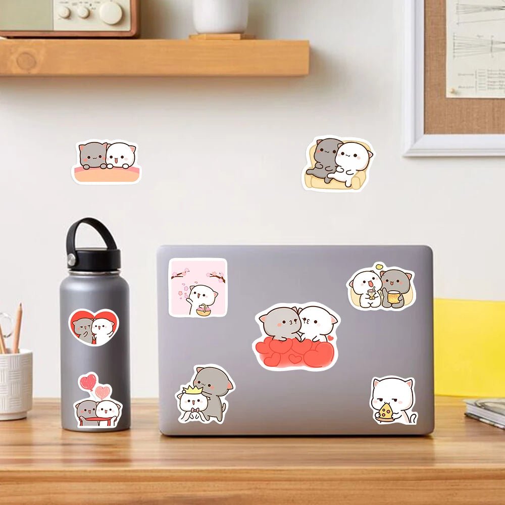 Bubu Cat - Assorted Stickers - Niyo's Art Shop