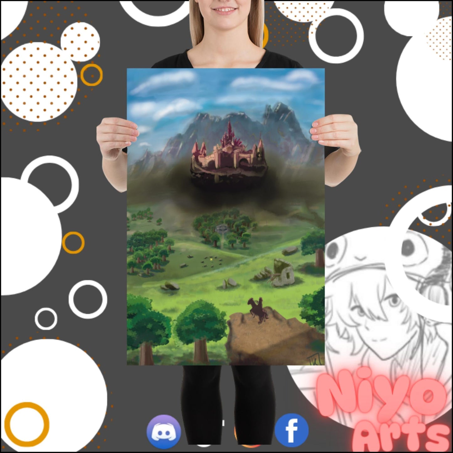 Hyrule Field - Poster Print - Niyo Arts - Niyo's Art Shop
