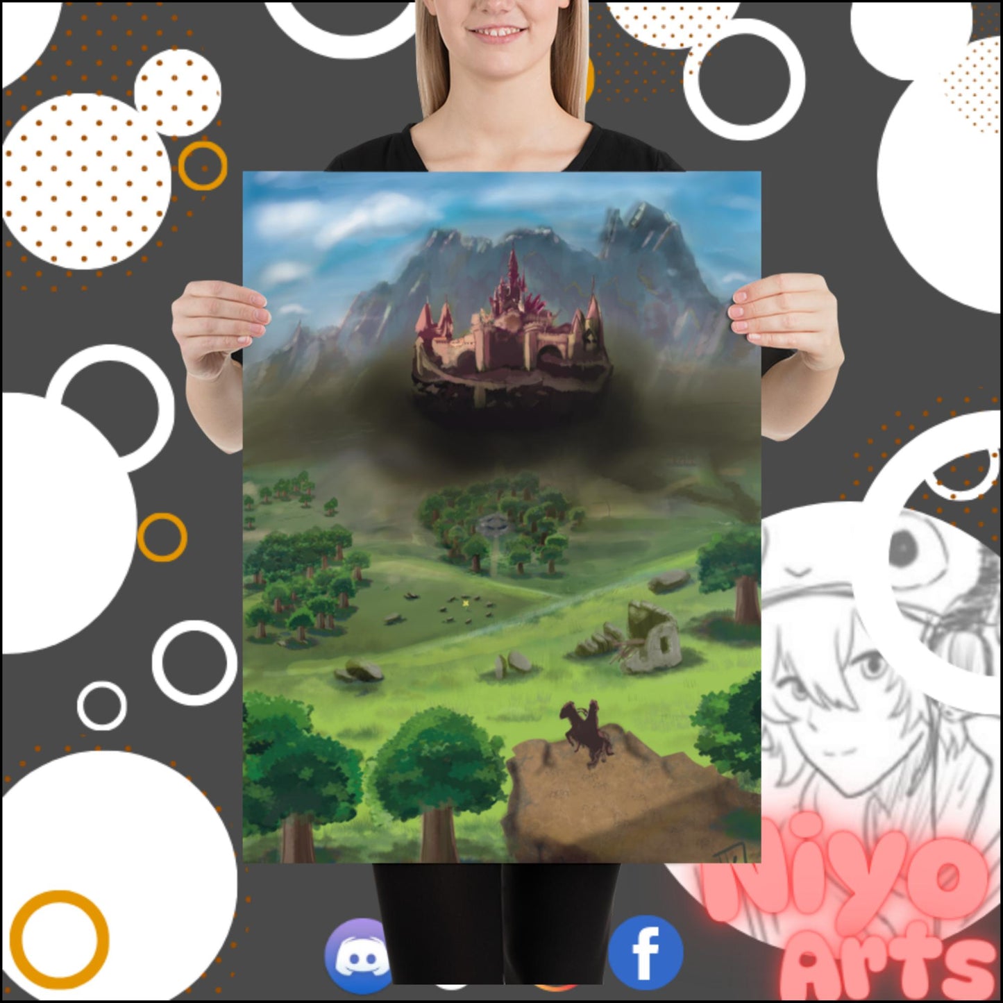 Hyrule Field - Poster Print - Niyo Arts - Niyo's Art Shop
