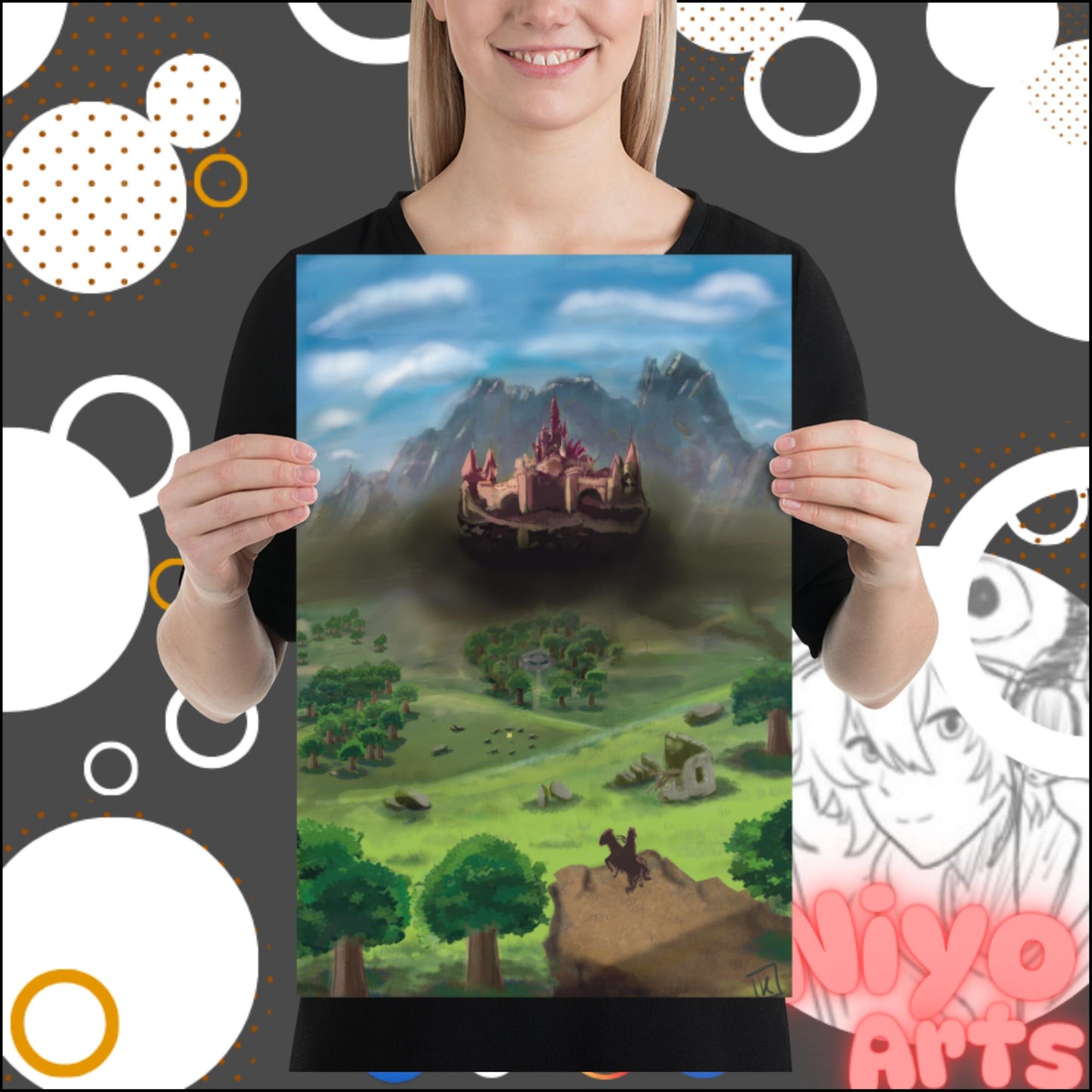Hyrule Field - Poster Print - Niyo Arts - Niyo's Art Shop