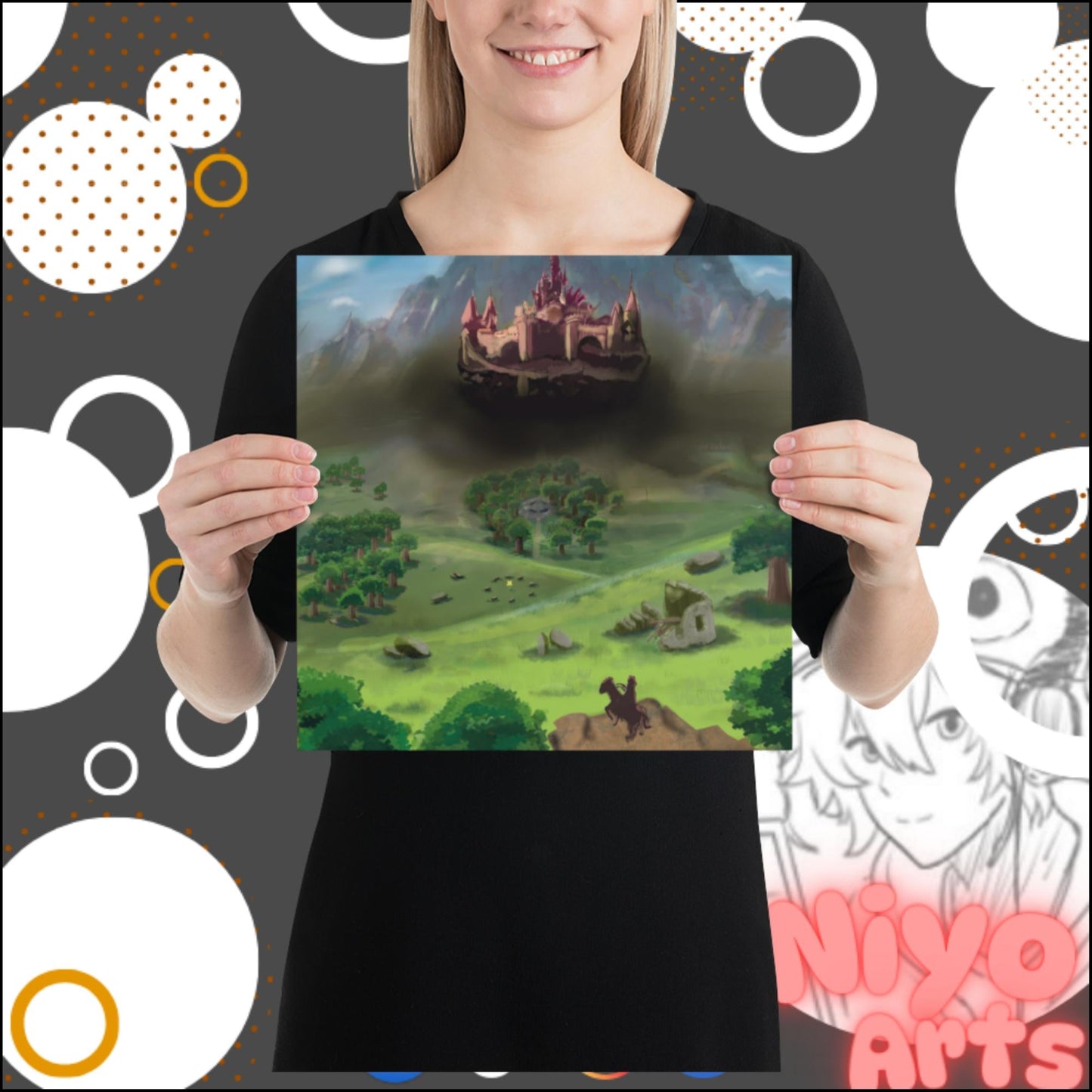 Hyrule Field - Poster Print - Niyo Arts - Niyo's Art Shop