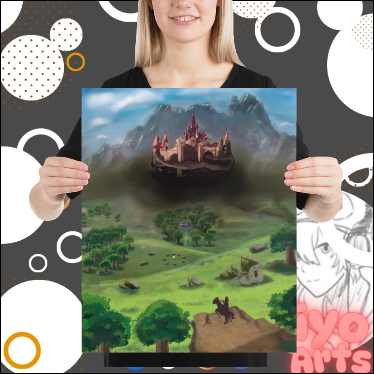 Hyrule Field - Poster Print - Niyo Arts - Niyo's Art Shop