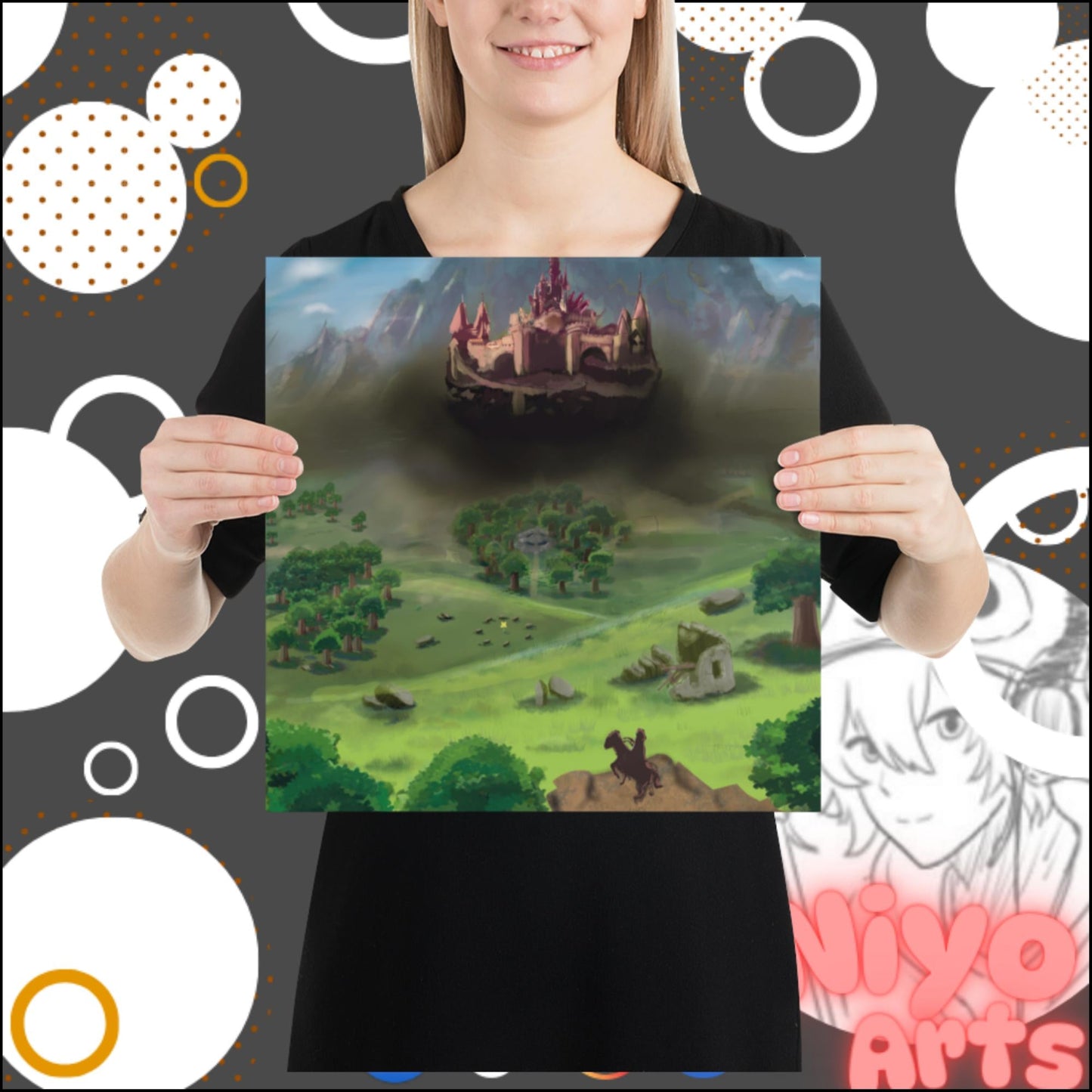 Hyrule Field - Poster Print - Niyo Arts - Niyo's Art Shop