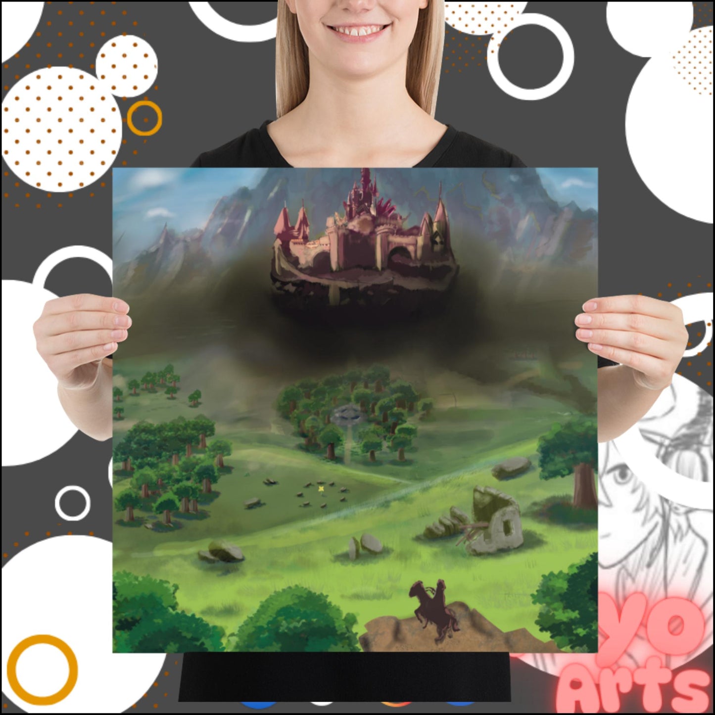 Hyrule Field - Poster Print - Niyo Arts - Niyo's Art Shop