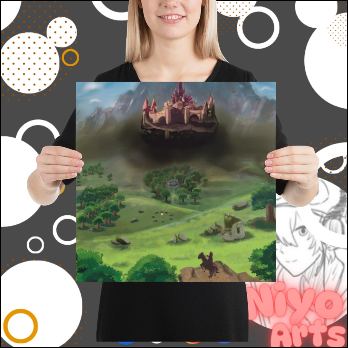 Hyrule Field - Poster Print - Niyo Arts - Niyo's Art Shop