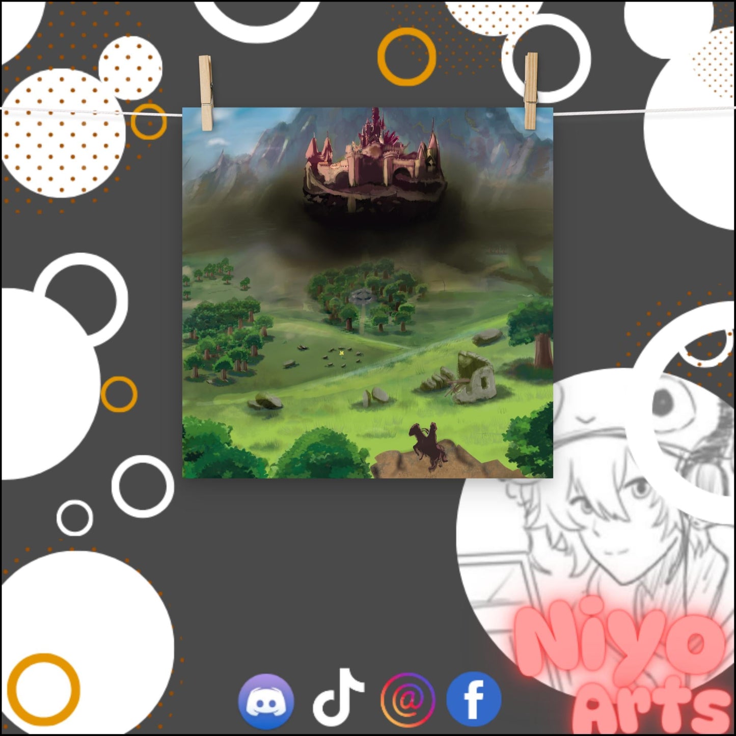 Hyrule Fields - Poster Print - Niyo Arts - Niyo's Art Shop