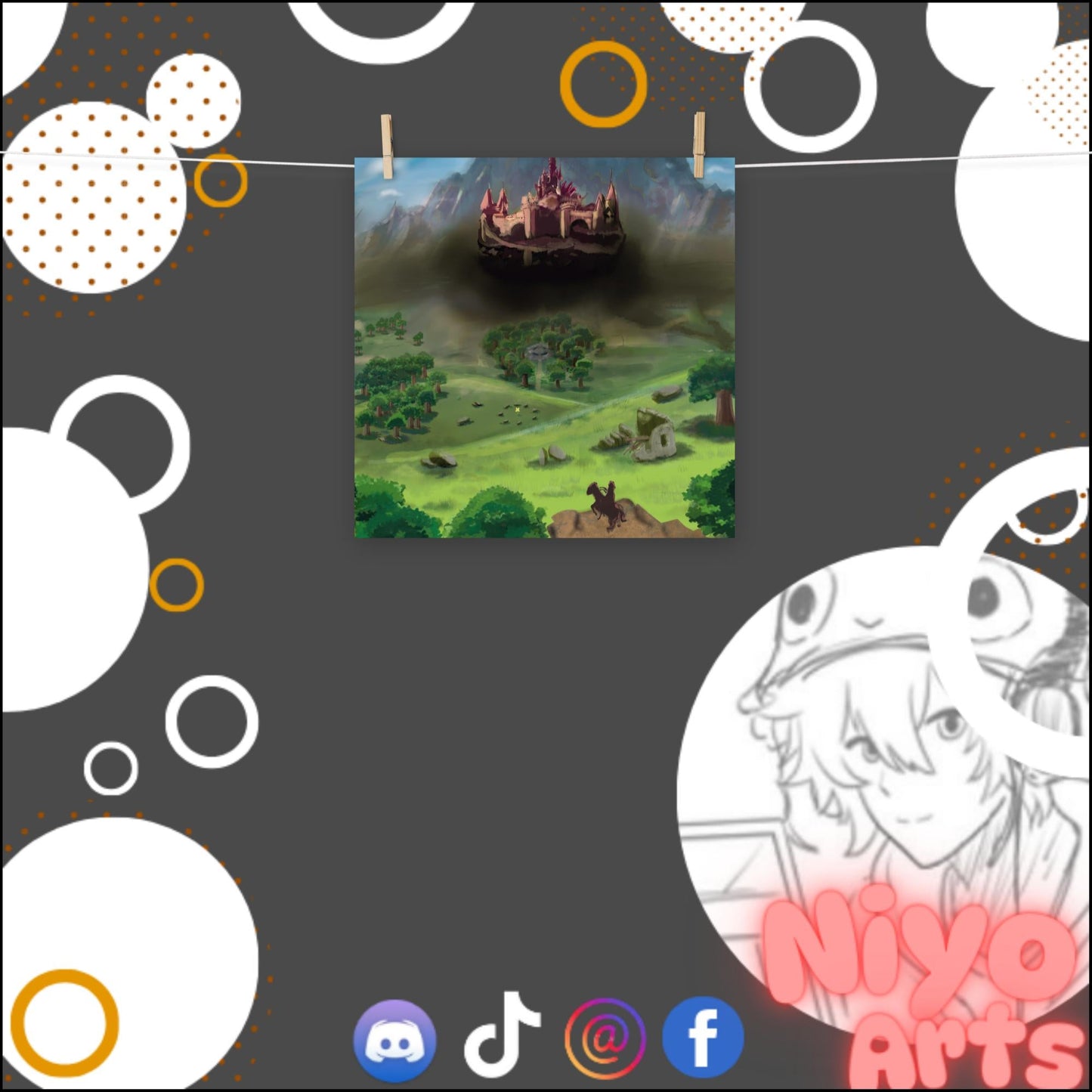 Hyrule Fields - Poster Print - Niyo Arts - Niyo's Art Shop