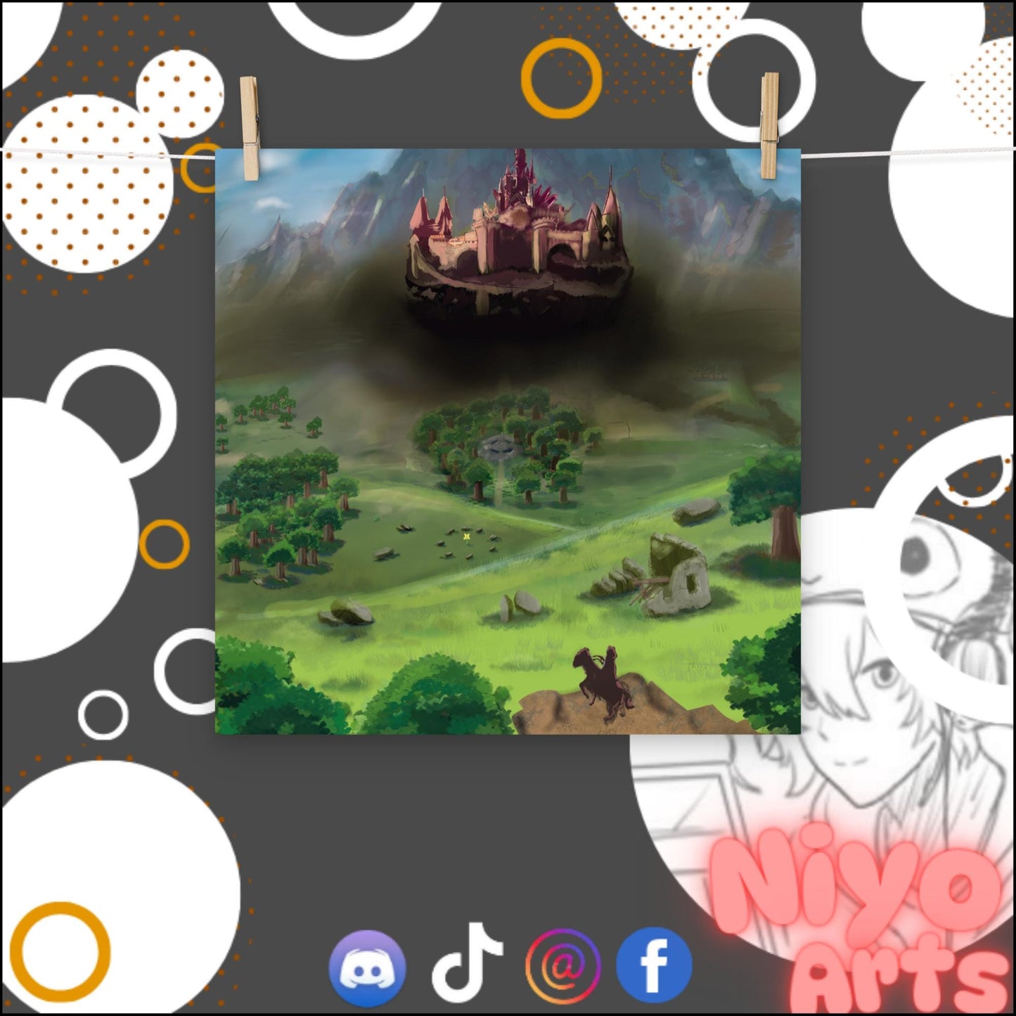 Hyrule Fields - Poster Print - Niyo Arts - Niyo's Art Shop