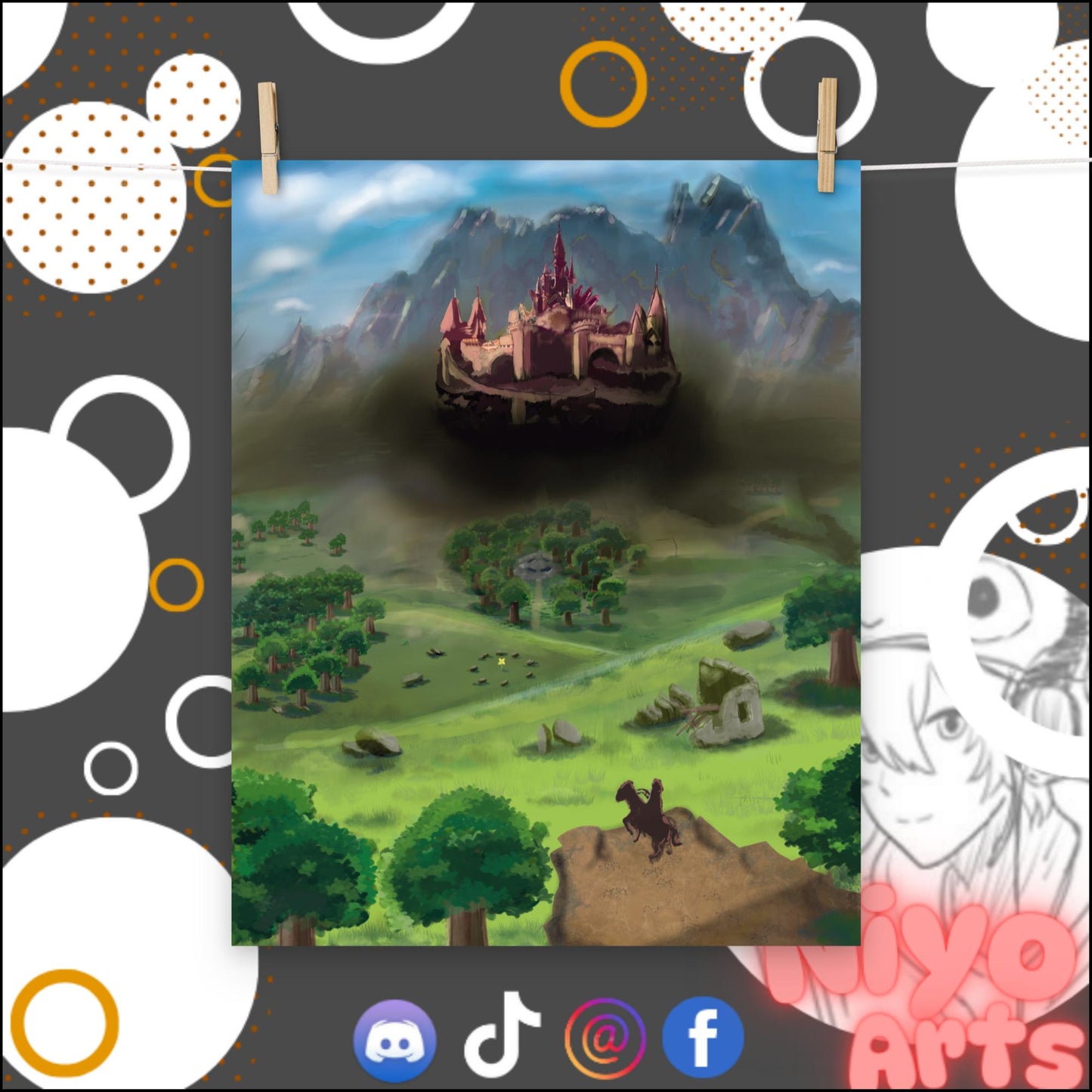 Hyrule Fields - Poster Print - Niyo Arts - Niyo's Art Shop