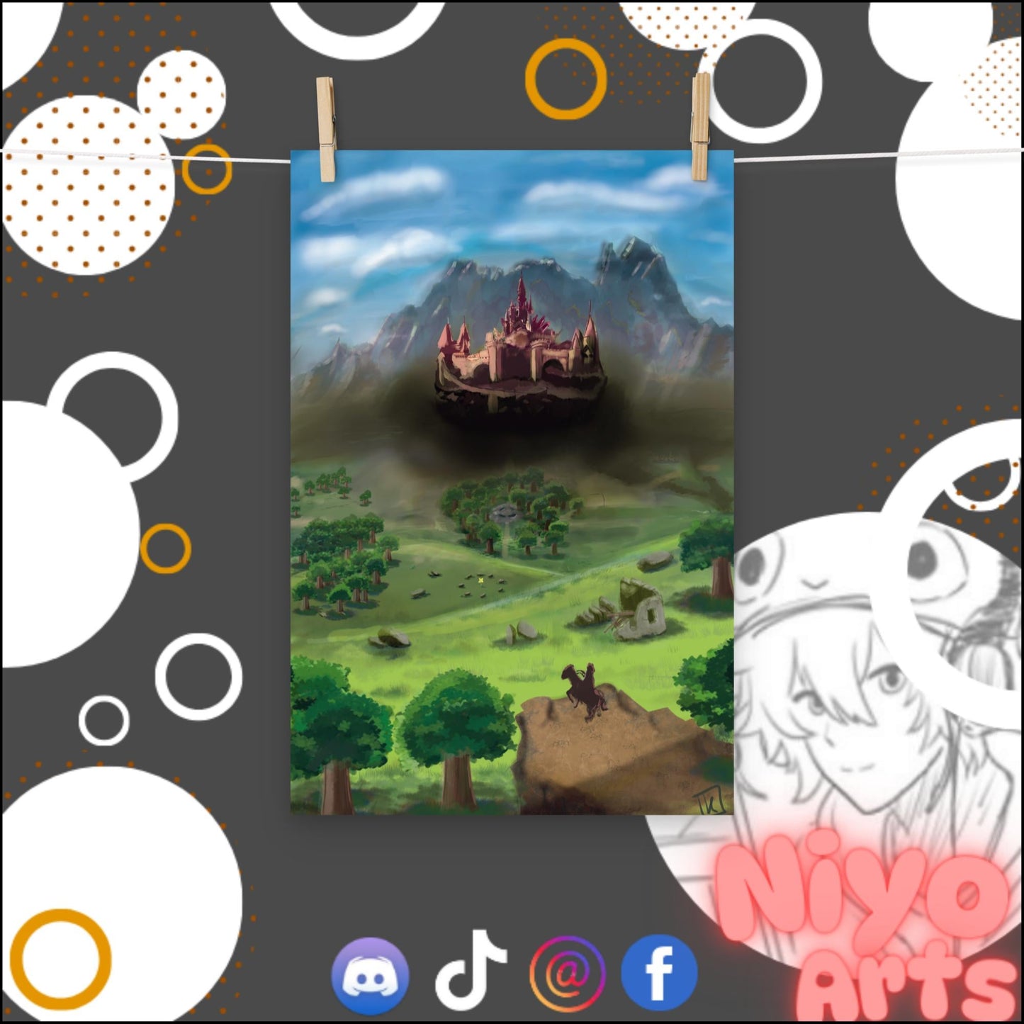 Hyrule Fields - Poster Print - Niyo Arts - Niyo's Art Shop