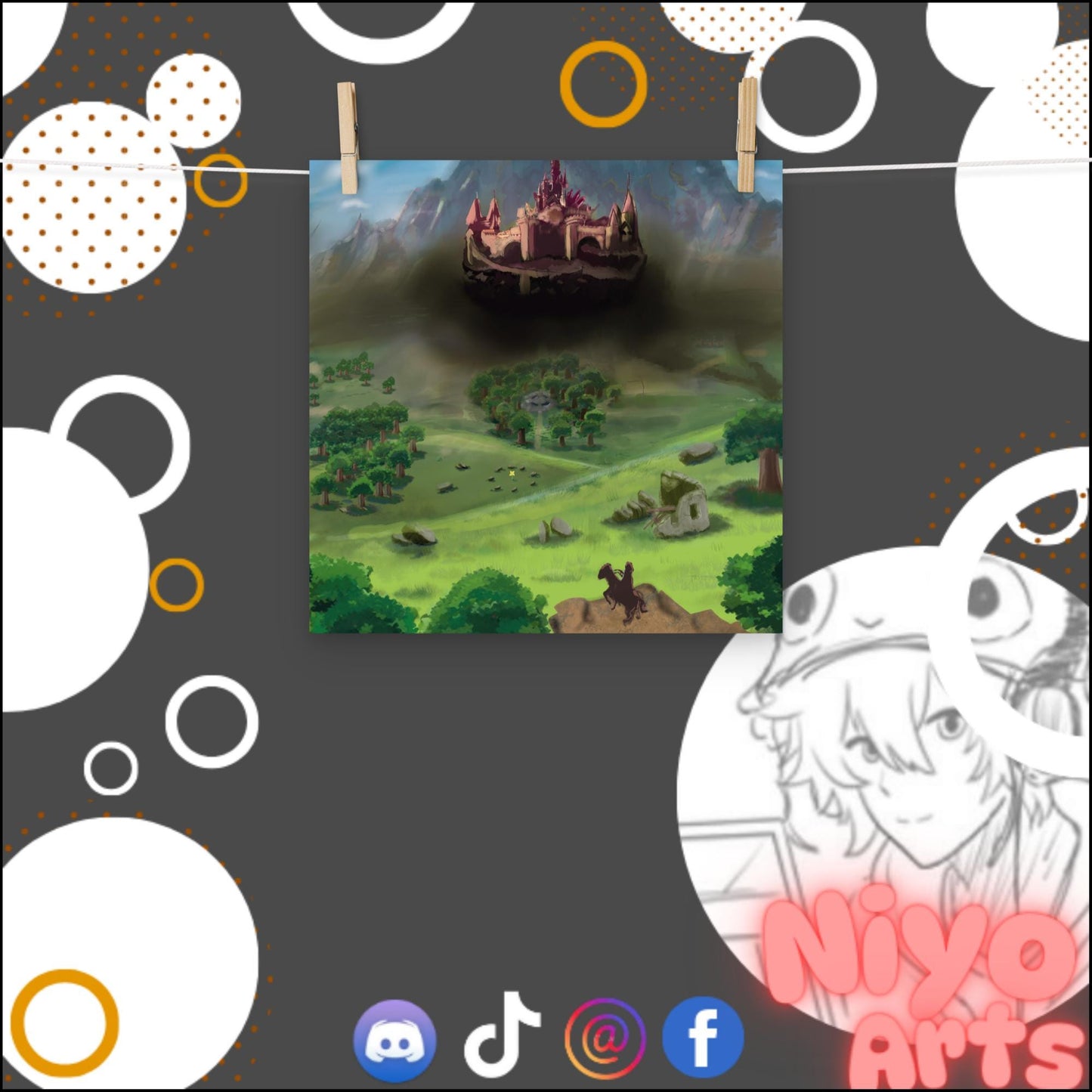 Hyrule Fields - Poster Print - Niyo Arts - Niyo's Art Shop