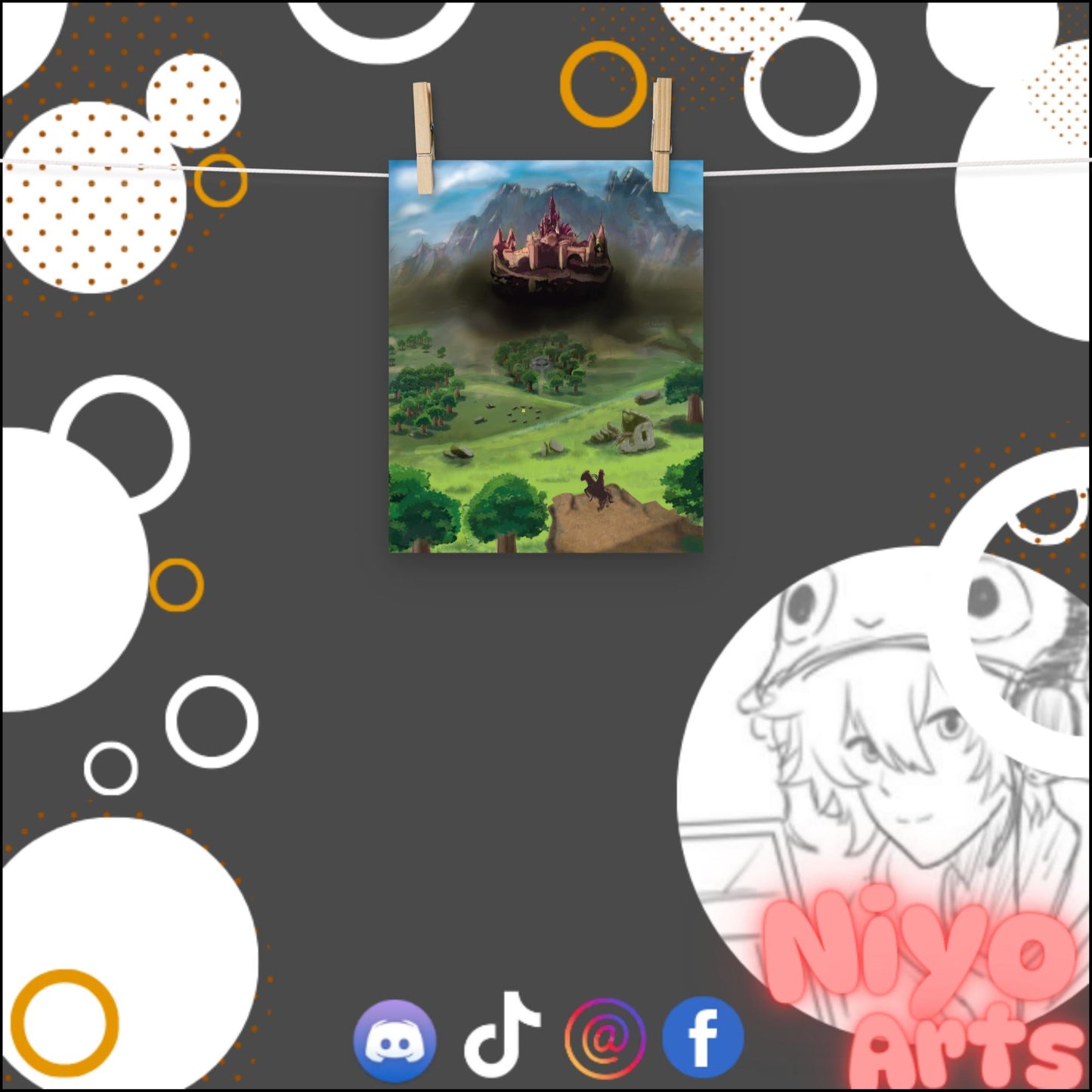 Hyrule Fields - Poster Print - Niyo Arts - Niyo's Art Shop