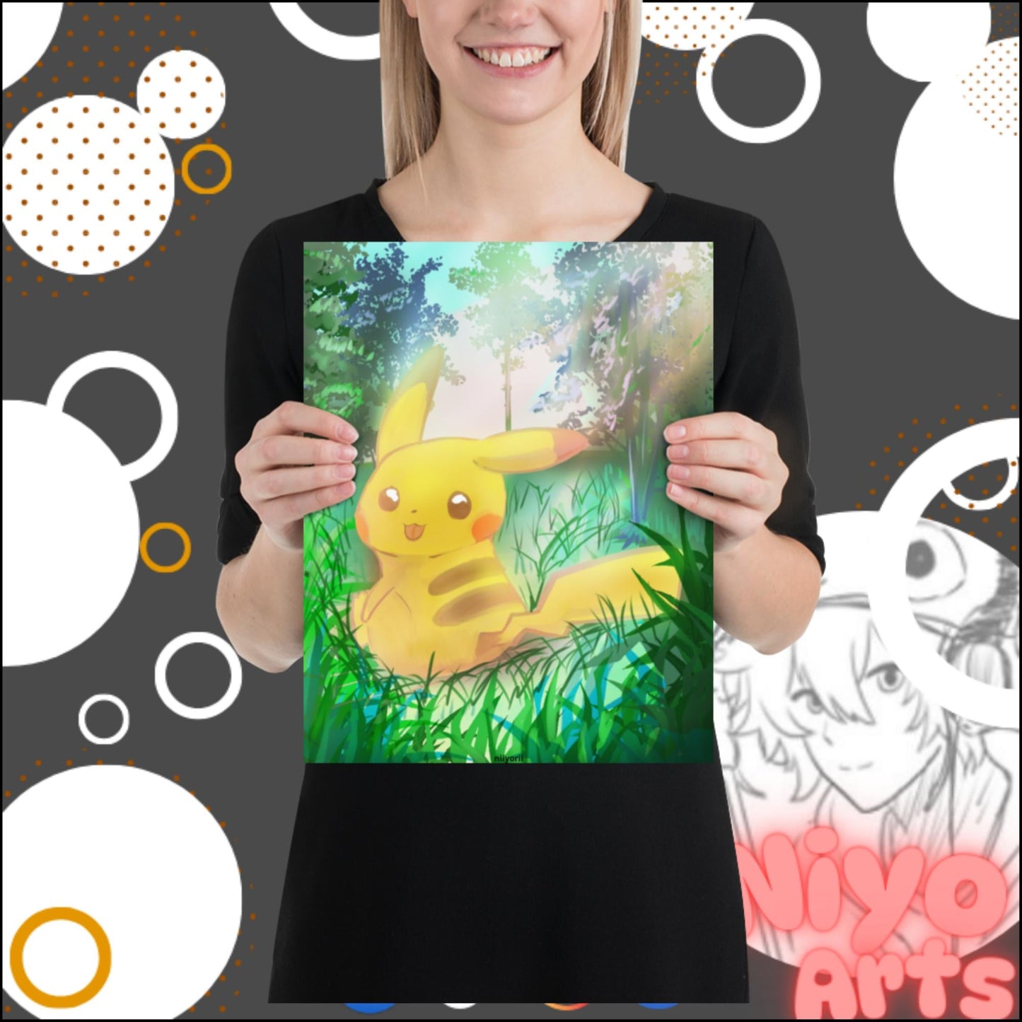 Pika Forest - Poster - Niyo Arts - Niyo's Art Shop