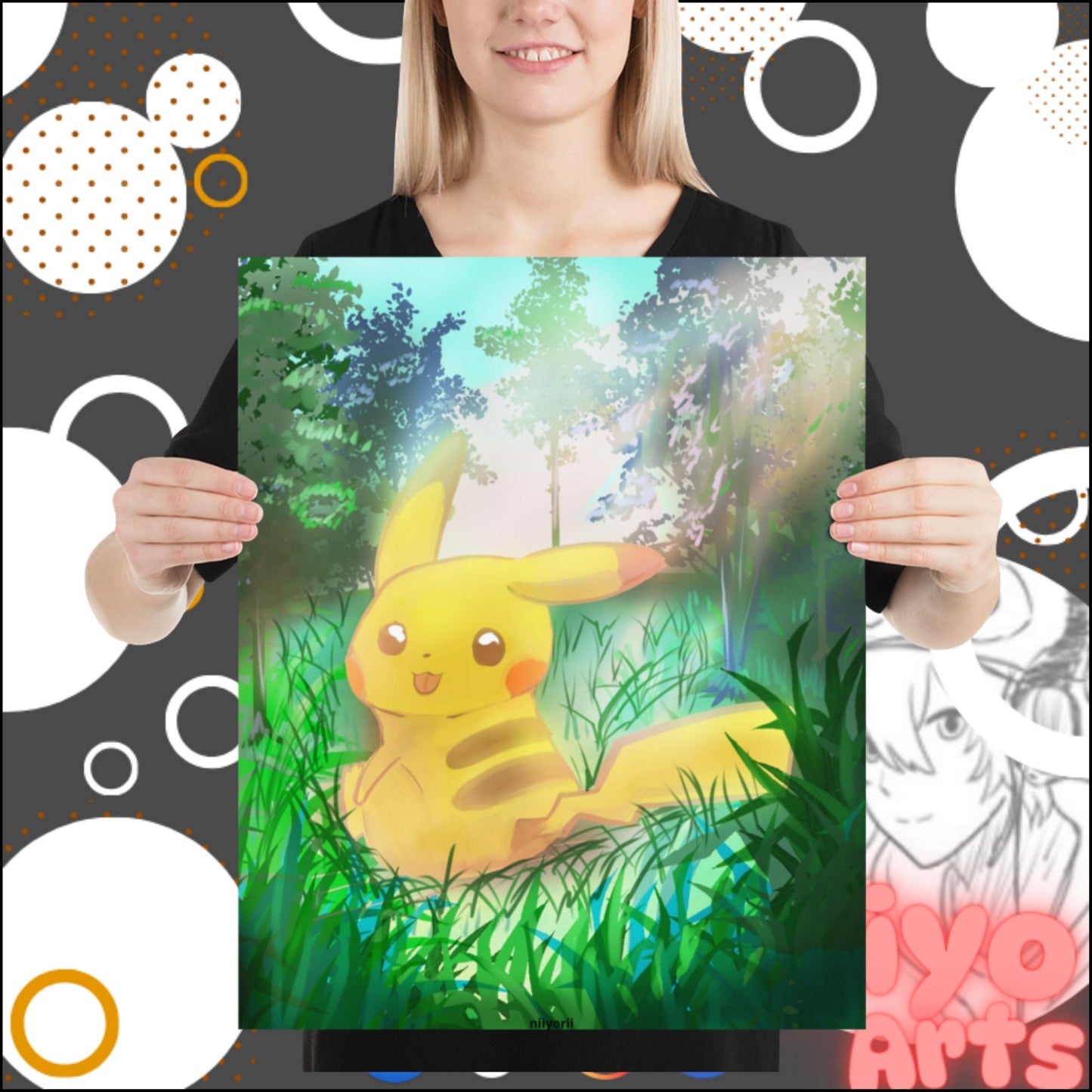 Pika Forest - Poster - Niyo Arts - Niyo's Art Shop