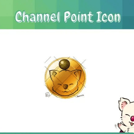Final Fantasy - Kupo - coin (Twitch Channel Point Currency) - Niyo's Art Shop