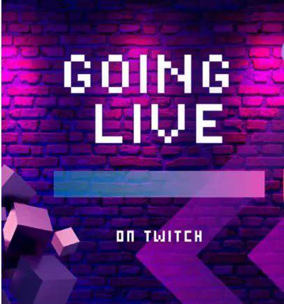 Going Live - Purple Gamer (Twitter Post) - Niyo's Art Shop