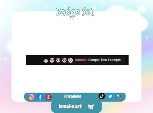 Ramen Rice - Bowl Sub Badge Set - Niyo's Art Shop
