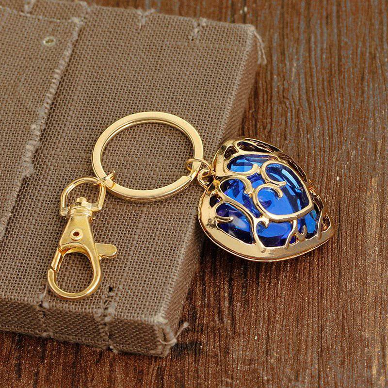 The Legend of Zelda "Piece of Heart" Keychain - Niyo's Art Shop