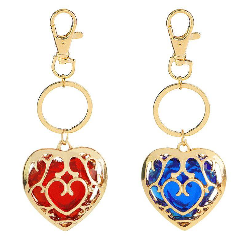 The Legend of Zelda "Piece of Heart" Keychain - Niyo's Art Shop