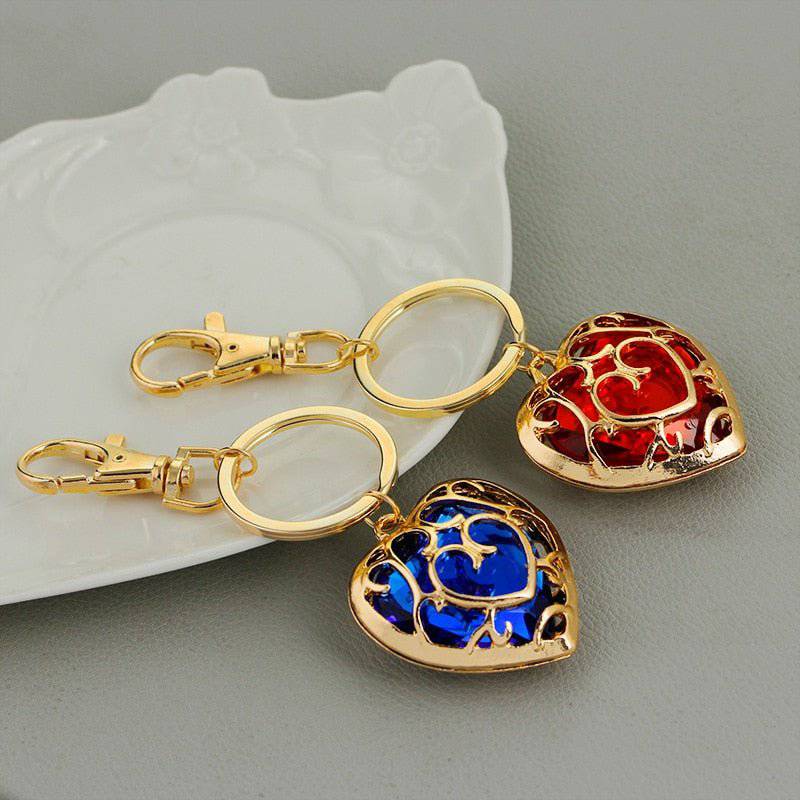 The Legend of Zelda "Piece of Heart" Keychain - Niyo's Art Shop