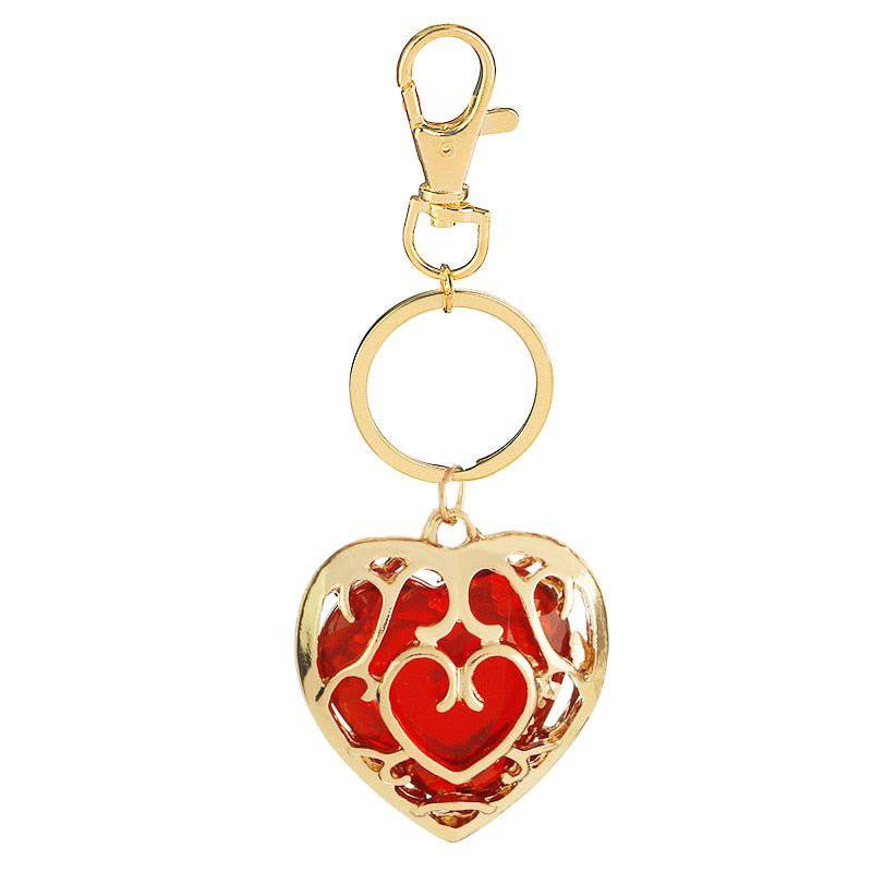 The Legend of Zelda "Piece of Heart" Keychain - Niyo's Art Shop