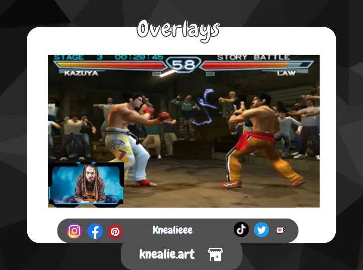 Valorant Blue/Black Camera Overlay - Niyo's Art Shop