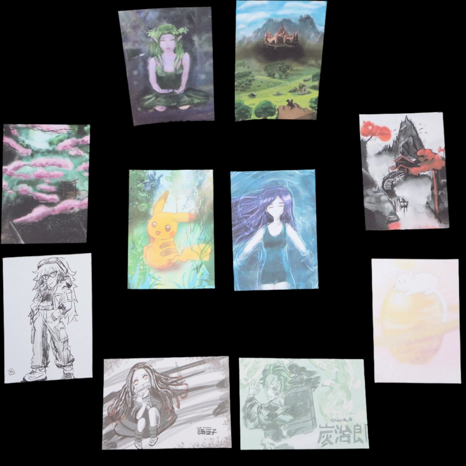 A6 Mini Art Print - Niyo's Art Shop