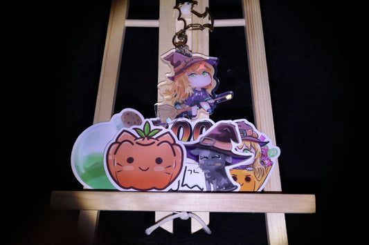Art Club - October '24 Stickers - Niyo's Art Shop