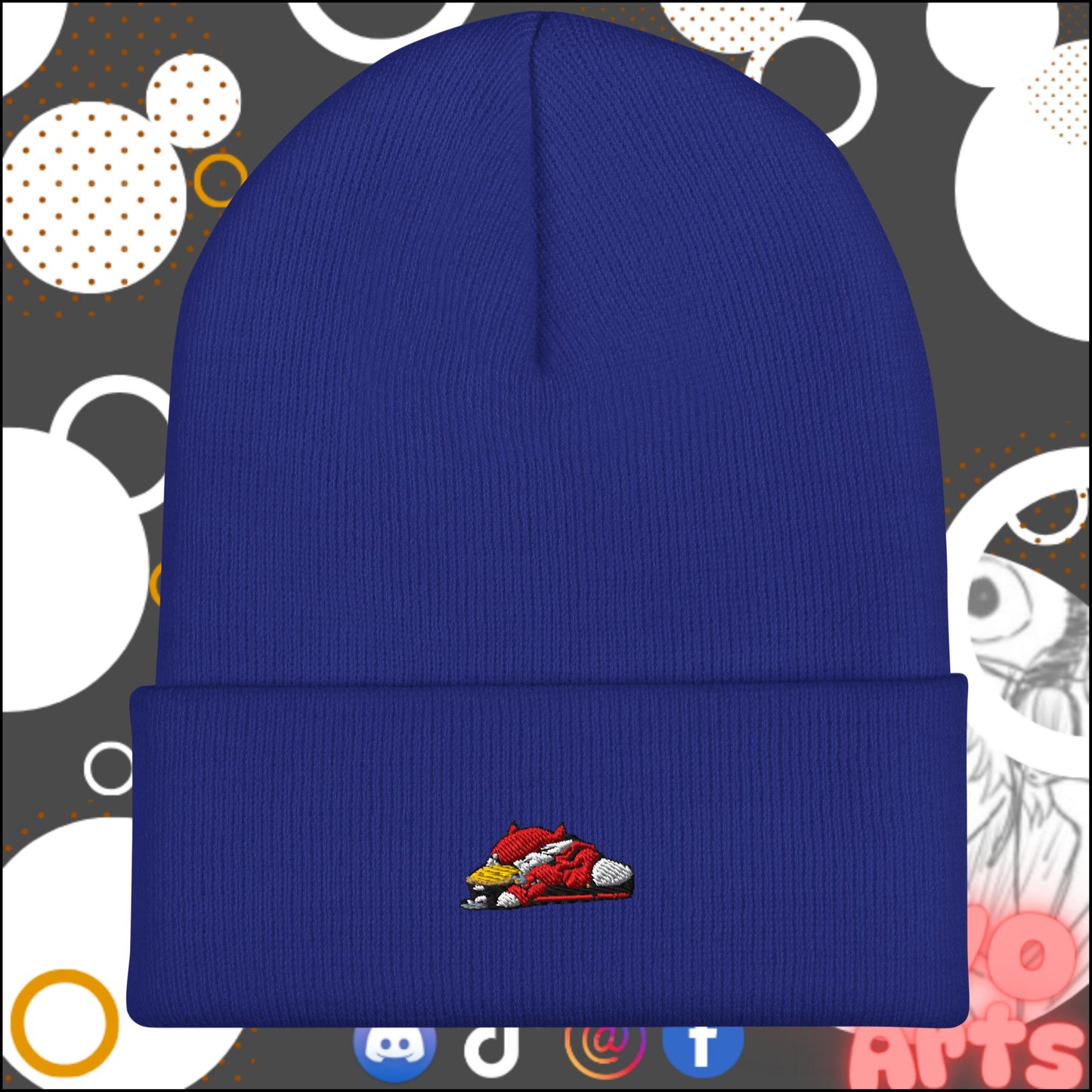 “Floor Tank” Dragoon Goose – Beanie - Niyo's Art Shop