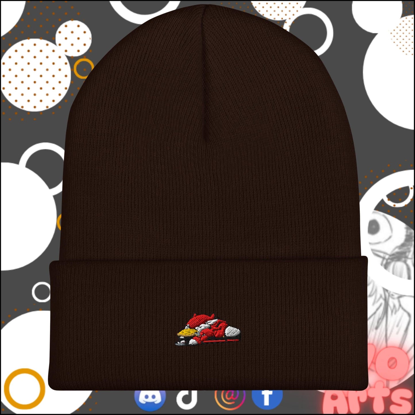 “Floor Tank” Dragoon Goose – Beanie - Niyo's Art Shop