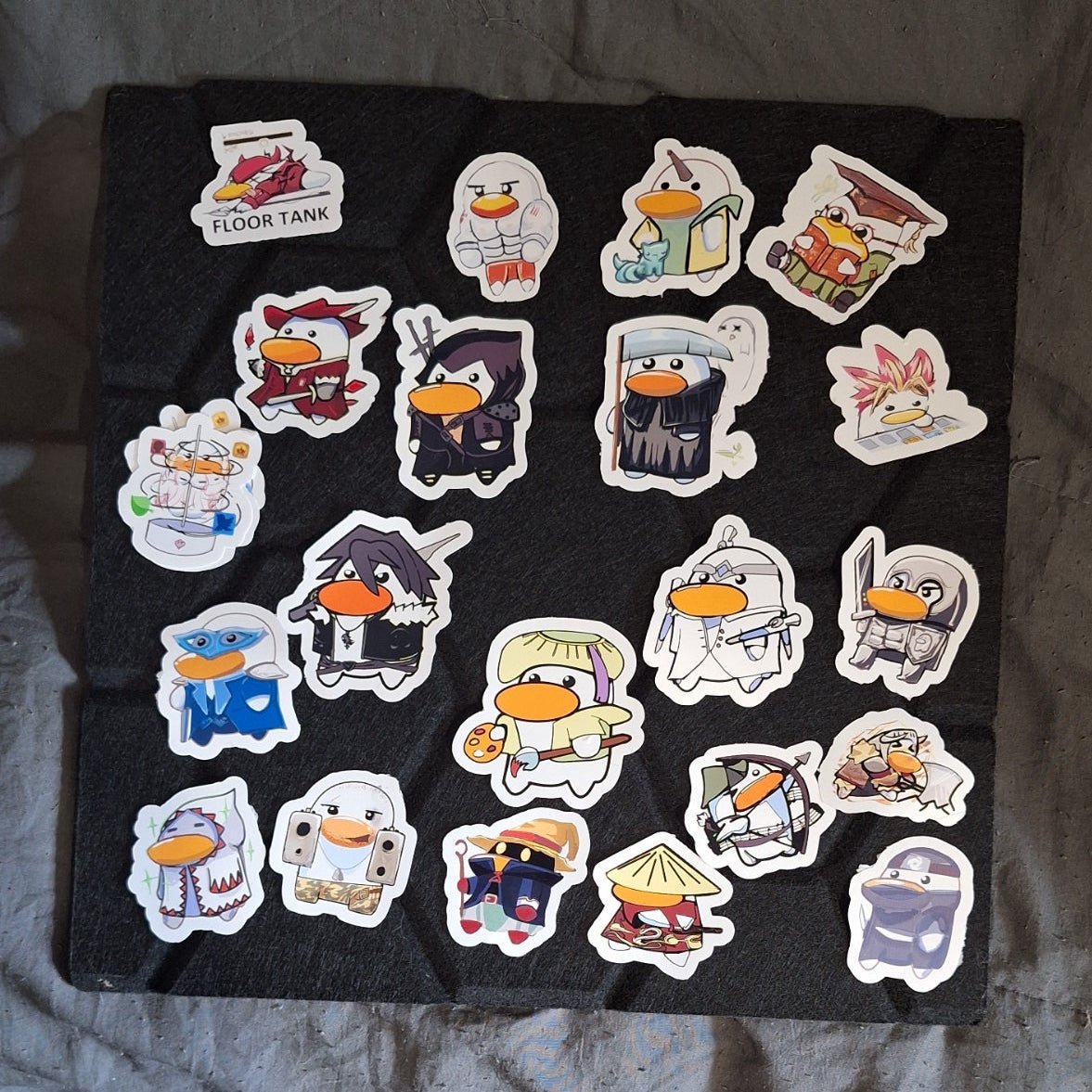 Goos With Jobs - Final Fantasy Vinyl Stickers (Limited Run) - Niyo's Art Shop