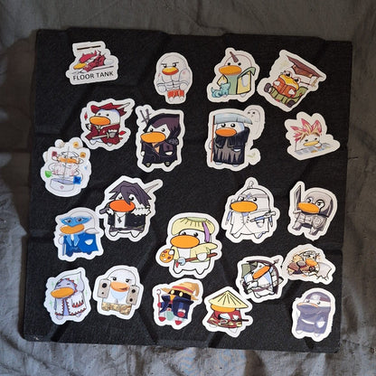 Goos With Jobs - Final Fantasy Vinyl Stickers (Limited Run) - Niyo's Art Shop
