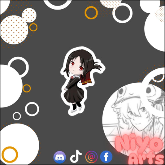 Kaguya - sama Love is War Sticker - Niyo Arts - Niyo's Art Shop