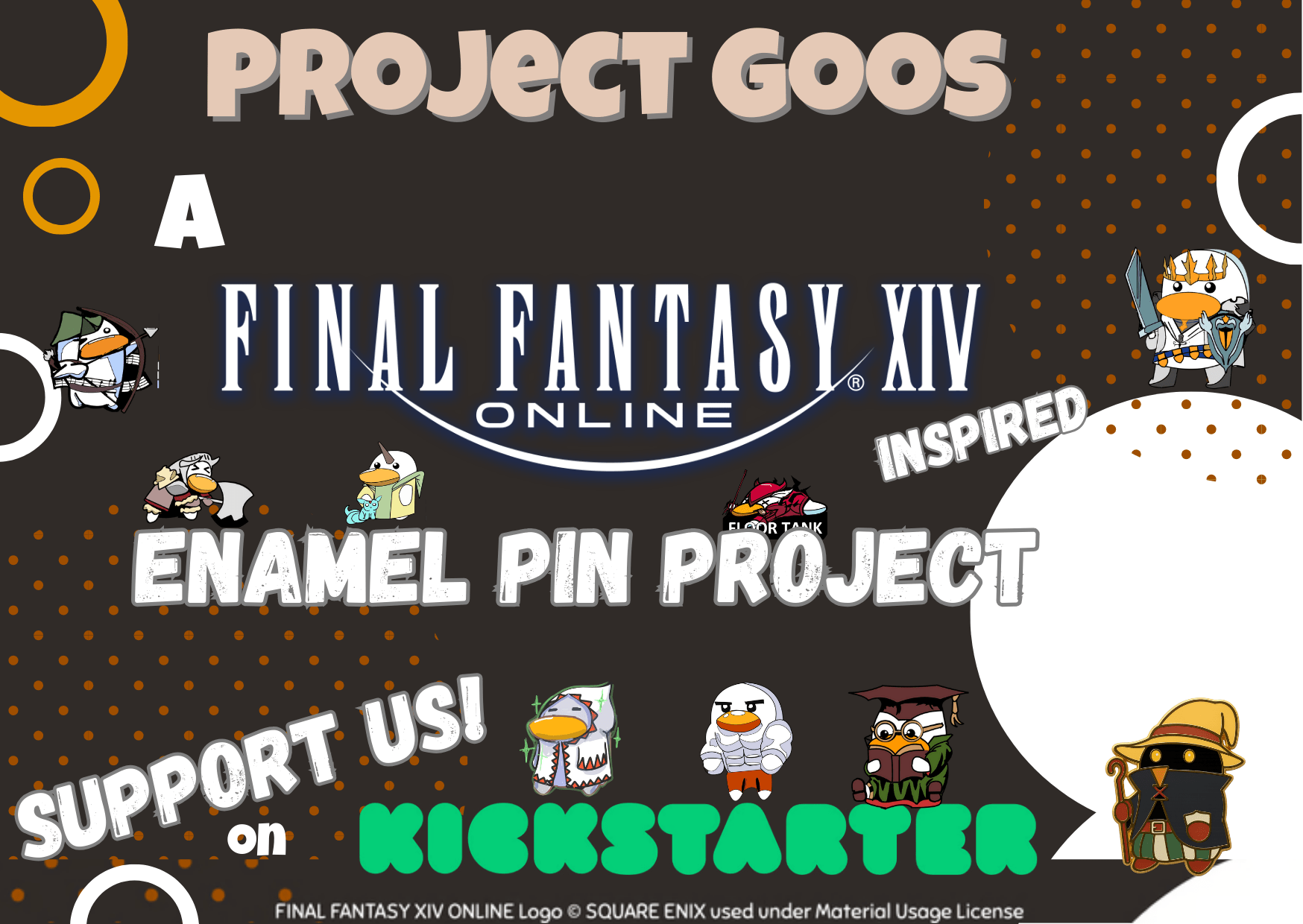 Project Goos: Enamel Pin Sets (Pre - Launch) - Niyo's Art Shop