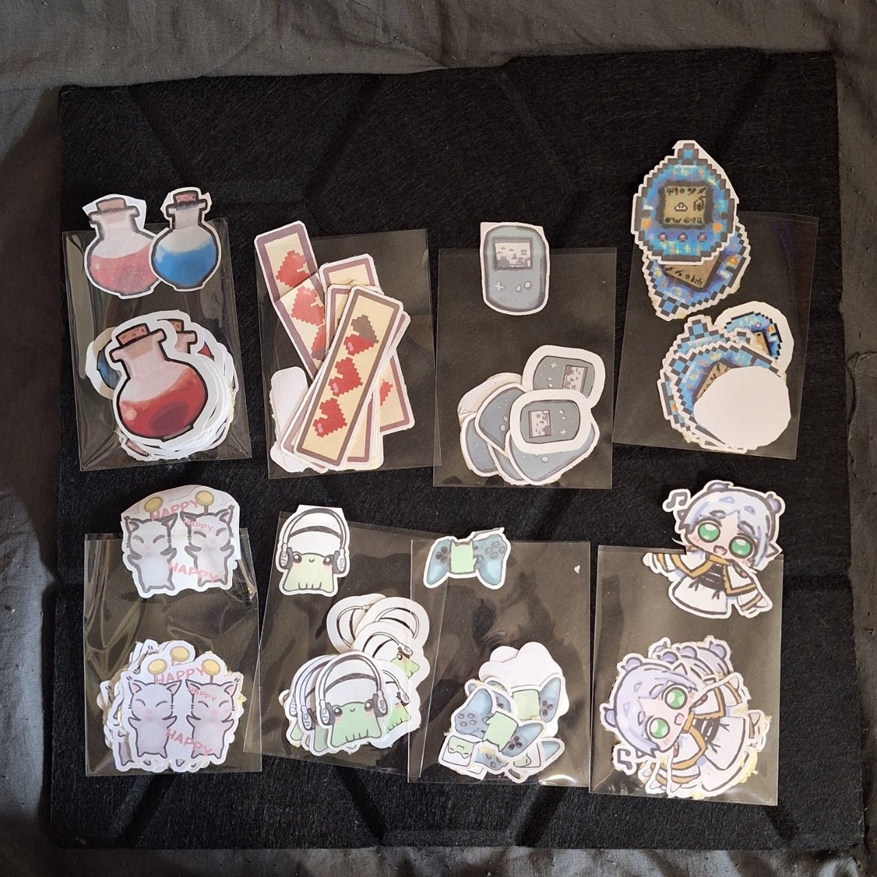 Variety Matte Stickers - Niyo's Art Shop