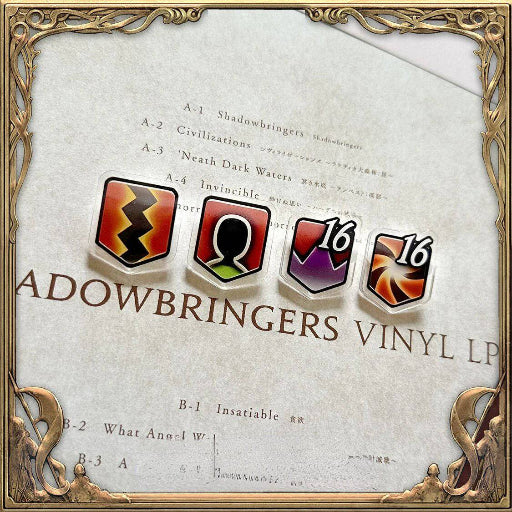 Final Fantasy XIV Inspired Acrylic Pin Sets : Skill, Buff, Debuff and Ability Icons - Niyo's Art Shop