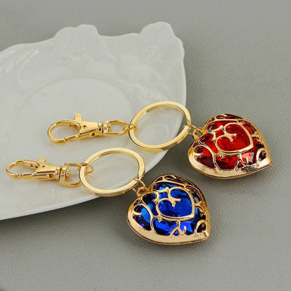 The Legend of Zelda "Piece of Heart" Keychain - Niyo's Art Shop